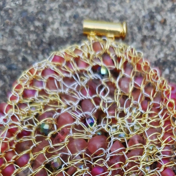 Crochet Beaded Bracelet - Picture 4 of 7